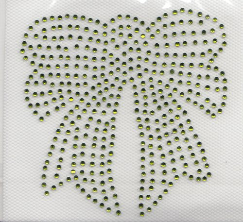 Bow Iron On Hot Fix Transfer Rhinestone