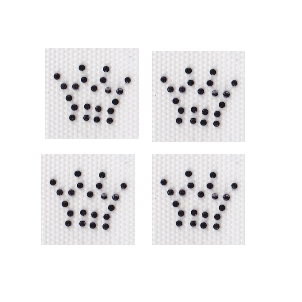 4 mini crowns -- 0.75" x 0.75" Available in 5 Colors