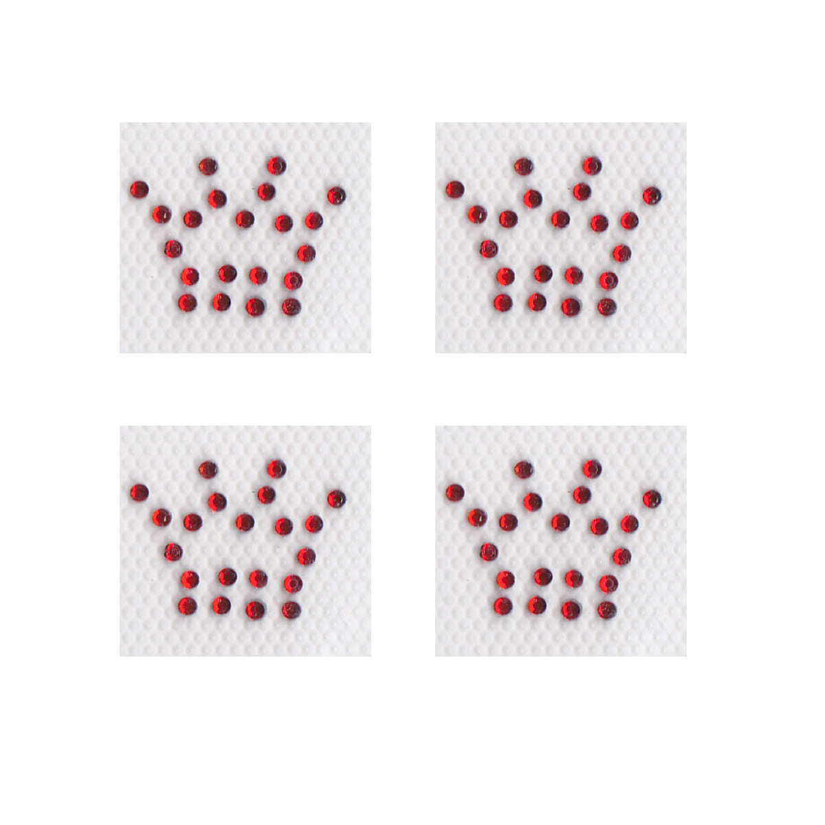 4 mini crowns -- 0.75" x 0.75" Available in 5 Colors