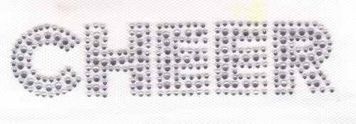 Cheer -- 5 3/4" X 1 1/4" Available in 2 Colors