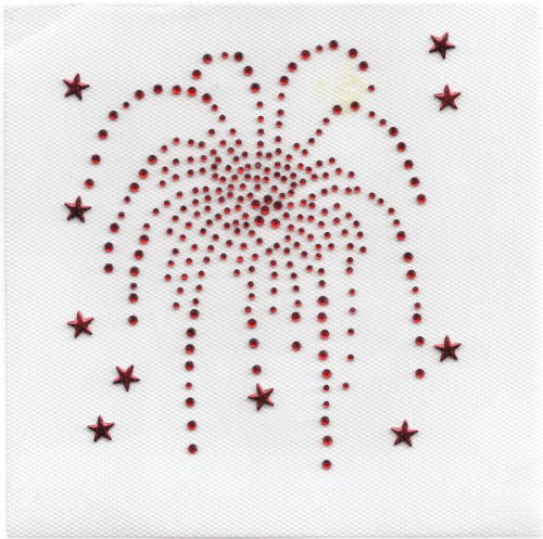Fireworks -- 5" x 5" Available in 2 Colors